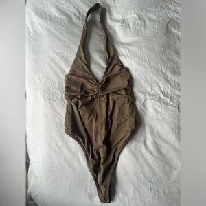 Out From Under Halter Bodysuit